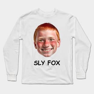 SLY FOX (Black Text) Long Sleeve T-Shirt